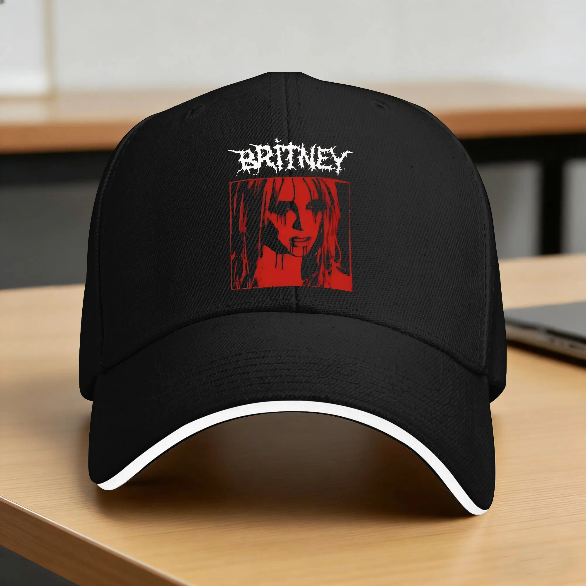 Britneys Spears Retro Poster Baseball Cap Female Male Design Trucker Hat Sun Visor Hunting Camping Snapback Cap Birthday Present