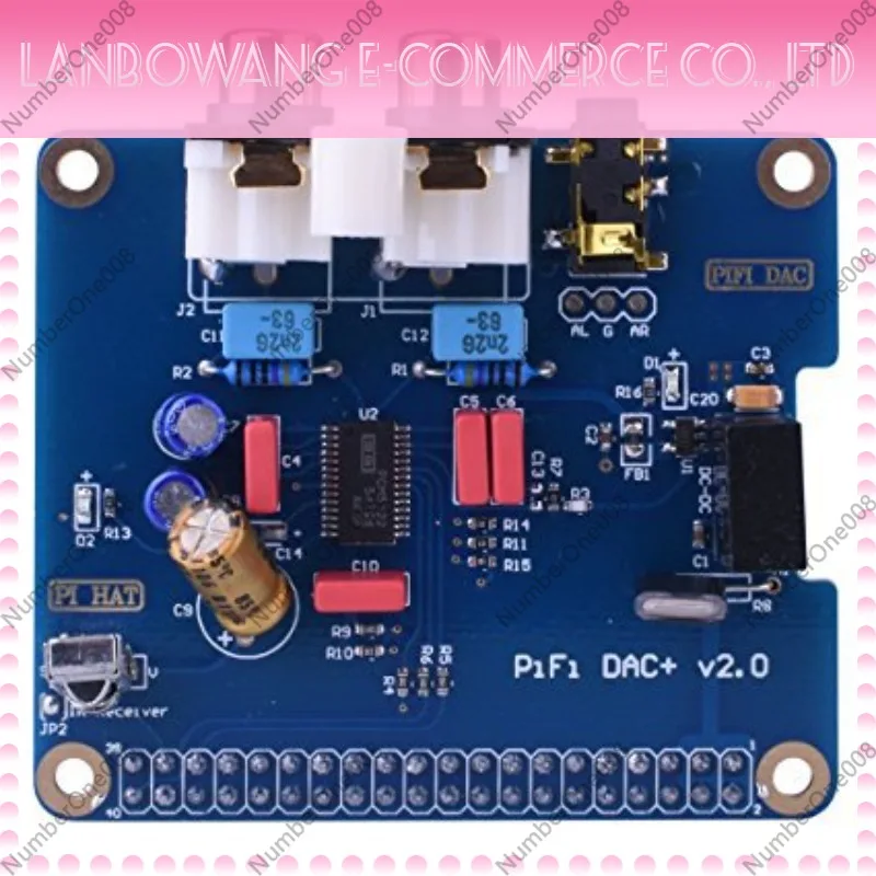 特別な-hifi-dac-plus-サウンドカード-i2s-インターフェース-raspberry-pi-3-b-plus-2b-用、取り付けネジ付き
