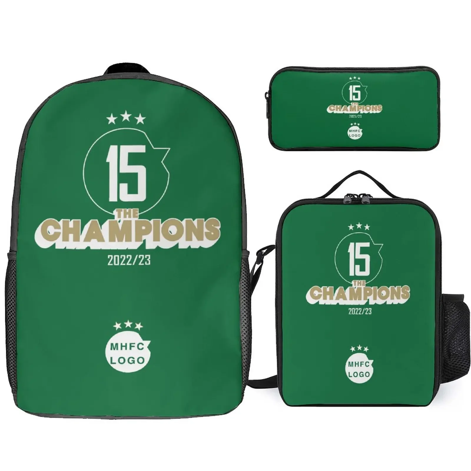 Israel Maccabi Haifa F.C MHFC Laptop Backpack Men Women Casual Bookbag for College School Students Bag