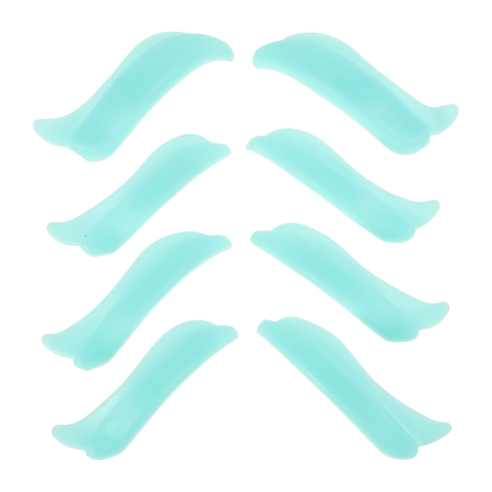 

4Pairs Reusable Lash Lift Silicone Pads Soft Eyelash Perm Pads for Professional At Home Use Easy Application Longlasting Curl