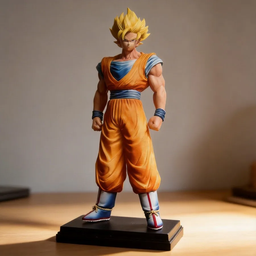 

Dragon Ball Super Saiyan 2 Goku YS Anime Figure Statue Model 33cm Collectible Toy Desktop Ornament Collection Gift for Fans