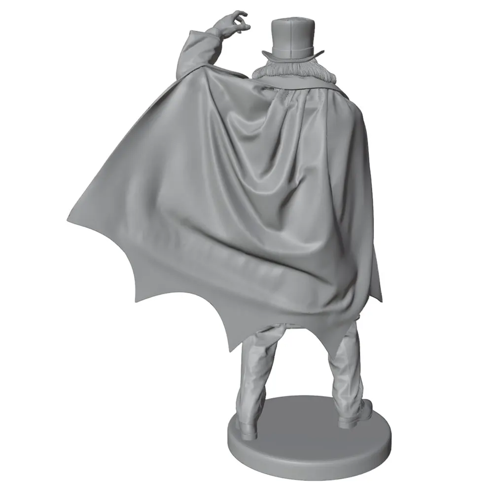 1/24/12/6 Exaggerated Grotesque Expression, Old-School Horror Work Vampire Resin Model Kit, 3D Printed Statue Model, Not Colored