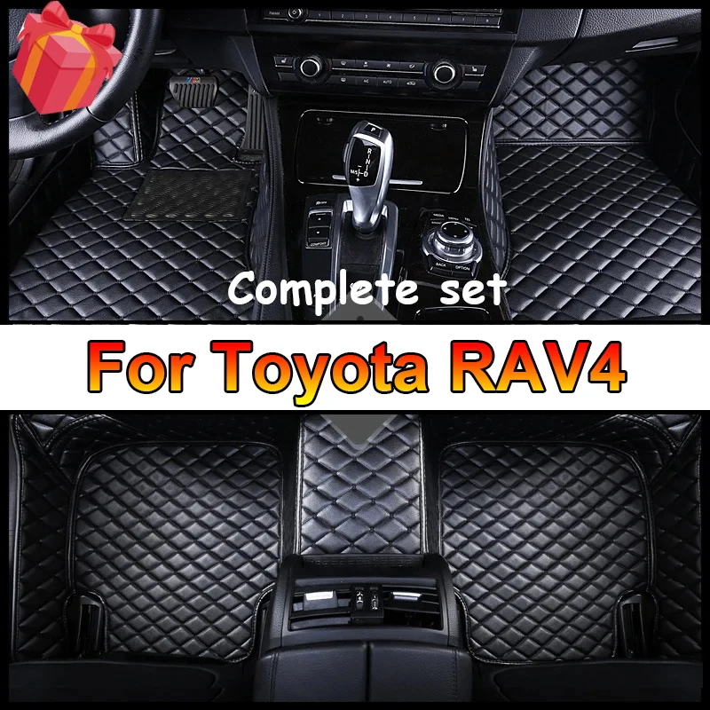 

Custom Car Floor Mats For Toyota RAV4 2005-2023 Auto Carpets Foot Coche Accessorie