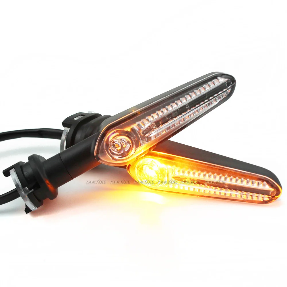 For YAMAHA YZF R1 R1M R1S R6 R7 R3 R25 R15 R125 Front Rear LED Turn Signal Blinker Motorcycle Light Lamp Flasher