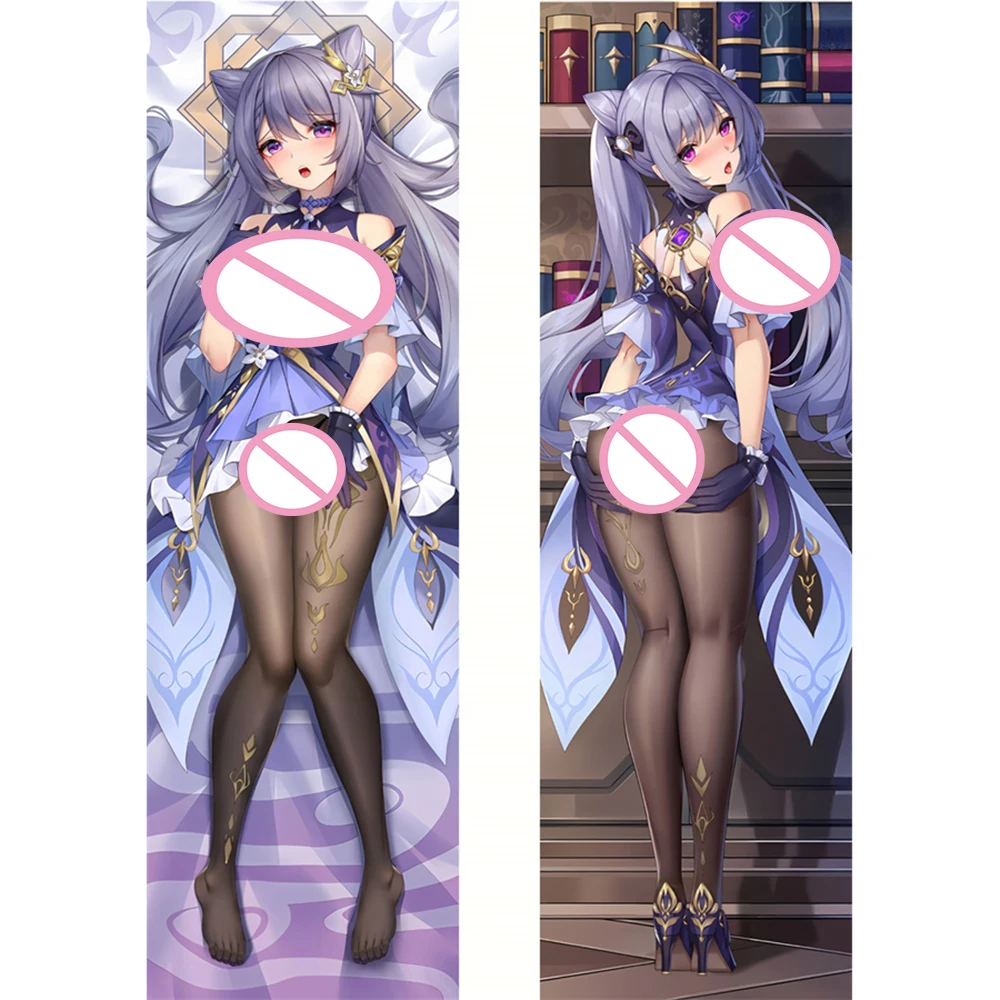 

Dakimakura Anime Keqing (Genshin Impact) Double sided Anime Equal Body Pillow Cushion Customized Surrounding