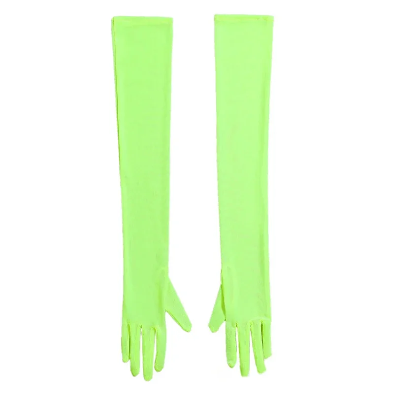 Rękawiczki 60 cm, seksowne, cienkie, ażurowe, przezroczyste, długie, miękkie, oddychające, z siateczki, elastyczne, damskie, męskie, na występy, imprezy, cosplay