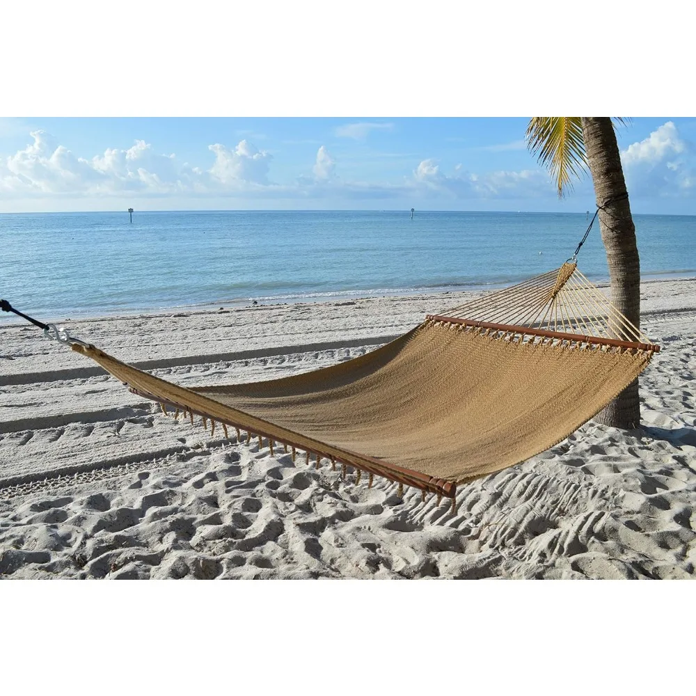 أرجوحة كاريبي جامبو - 55 بوصة - بوليستر ناعم - أسمر ضارب للصفرة