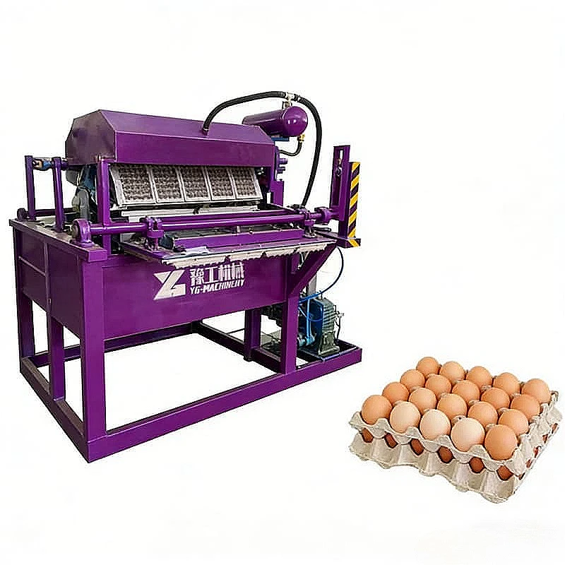 High Efficiency Rotary Egg Tray Making Line Multi Type Paper Tray Production Machine Integrated Pulp Molding Machine Customized