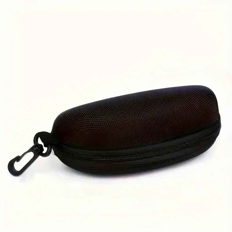 5pack Portable Zipper Sunglasses Protector Box Eye Glasses Case Box  Travel Pack Glasses Case Accessories with Hook