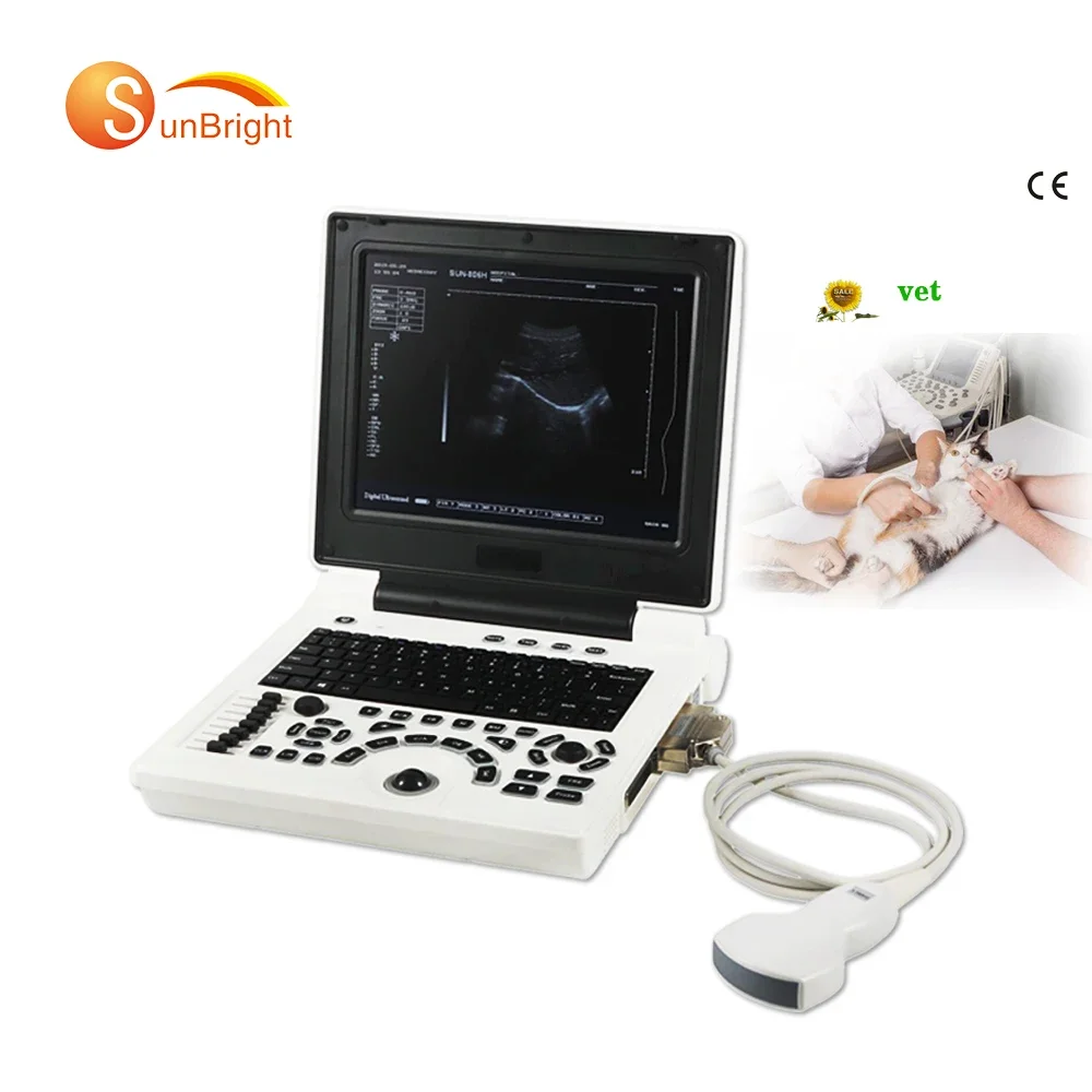 Sunbright Hospital Clinic Use Horse Dog Cats Diagnostic Vet Animals Ecografo Portatil Veterinary Ultrasound