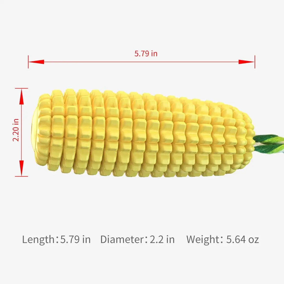 Dog Chew Toys, Puppy Toothbrush Clean Teeth Interactive Corn Toys, Dog Toys Aggressive Chewers Meduium Large Breed