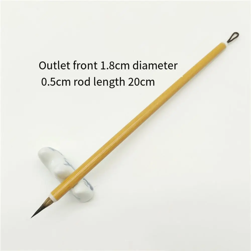 Durable Chinese Calligraphy Brush Drawing Portable Weasel Hair Brush Multifunction Multi-purpose Hook Line Pen Calligraphy