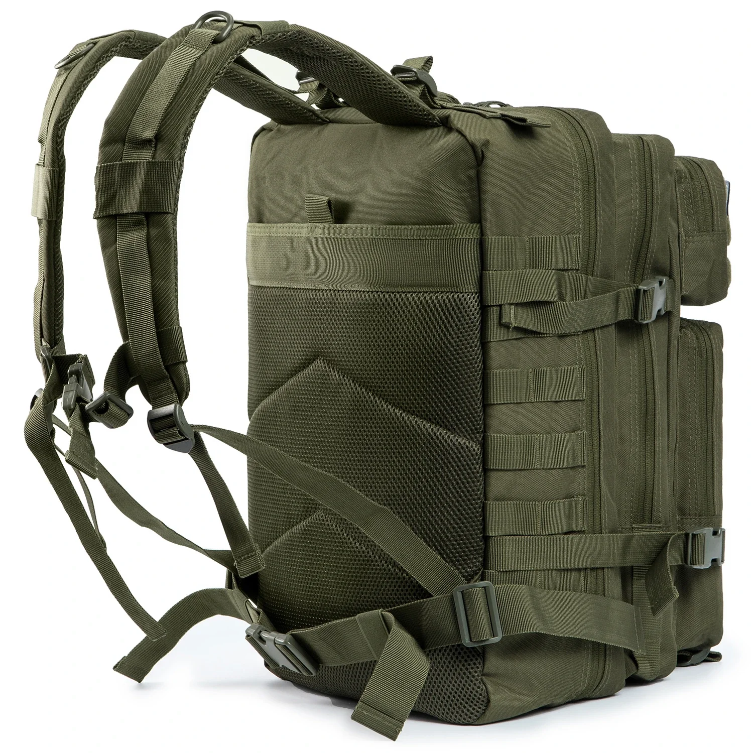 QT&QY 45L Militaire Tactische Rugzak Molle Army Assault Pack CCW 3-Dagen overlevingstas Wandelen Trekking Rugzak zware rugzak