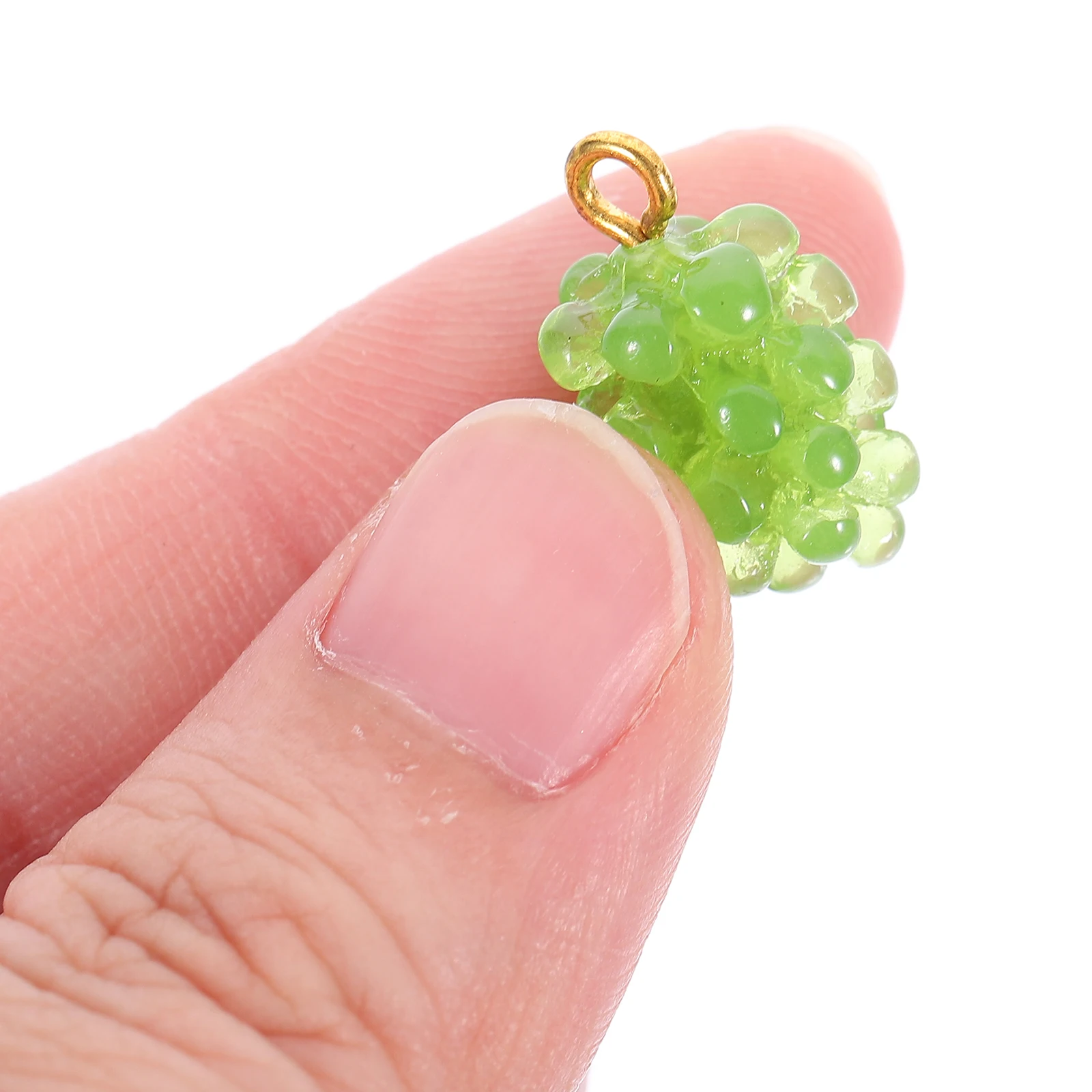 

12pcs Charms Resin Aesthetic Charms Pendant Accessories Blue Green Color Sweet Cartoon 3D Design Jewelry Making Beads