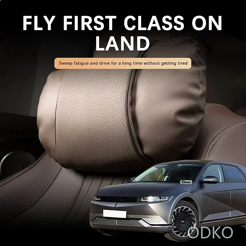 NEW Top Quality Car Headrest Comfortable Anti-fatigue Soft Car Neck Support Pillow For Hyundai IONIQ 5 N Line Accessories