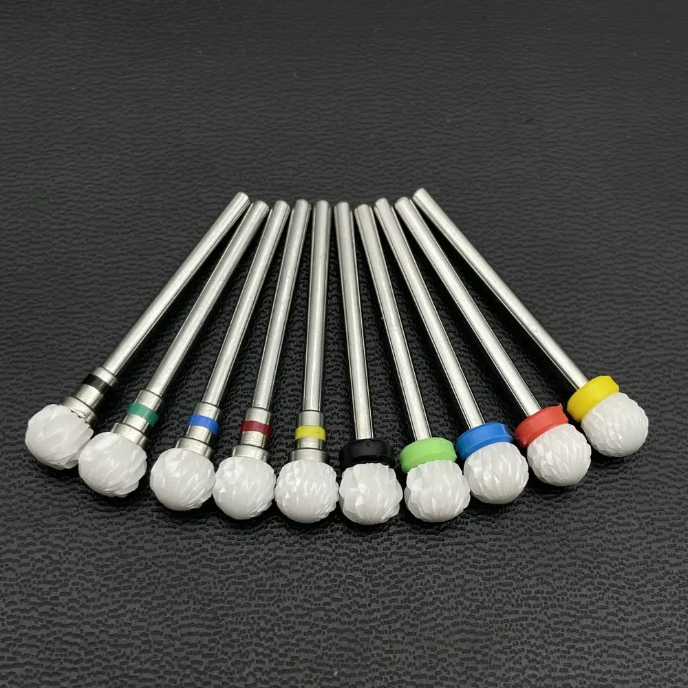 1 stücke Keramik Nagel Bohrer Bits Rotary Cutter Sauber Gerät für Maniküre Nagel Fräsmaschine Zubehör Entfernen Nagel Gel Werkzeuge