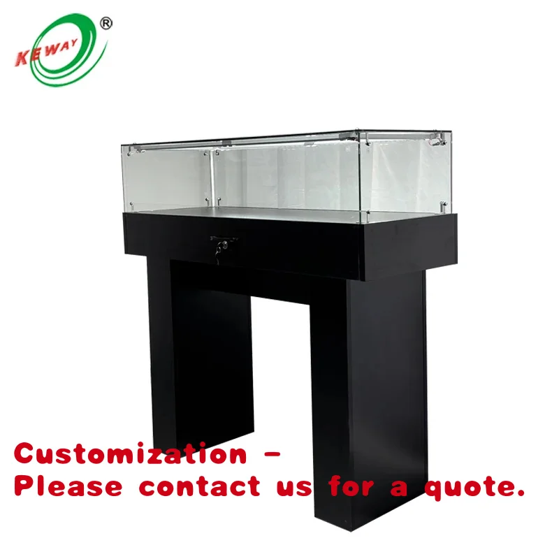 

Витрина для магазина Customized.Black Fashion Showcase: демонстрационный шкаф с подсветкой