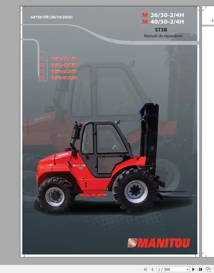 

Manitou Machinery 13,8 ГБ PDF 2022, руководство по ремонту французского языка DVD