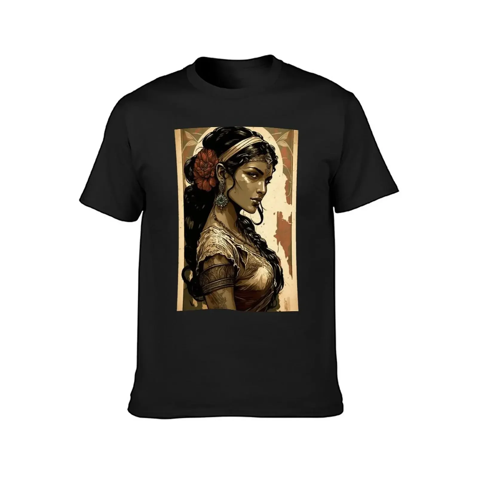 An Indian Beauty T-Shirt cheap stuff vintage t shirts men clothing