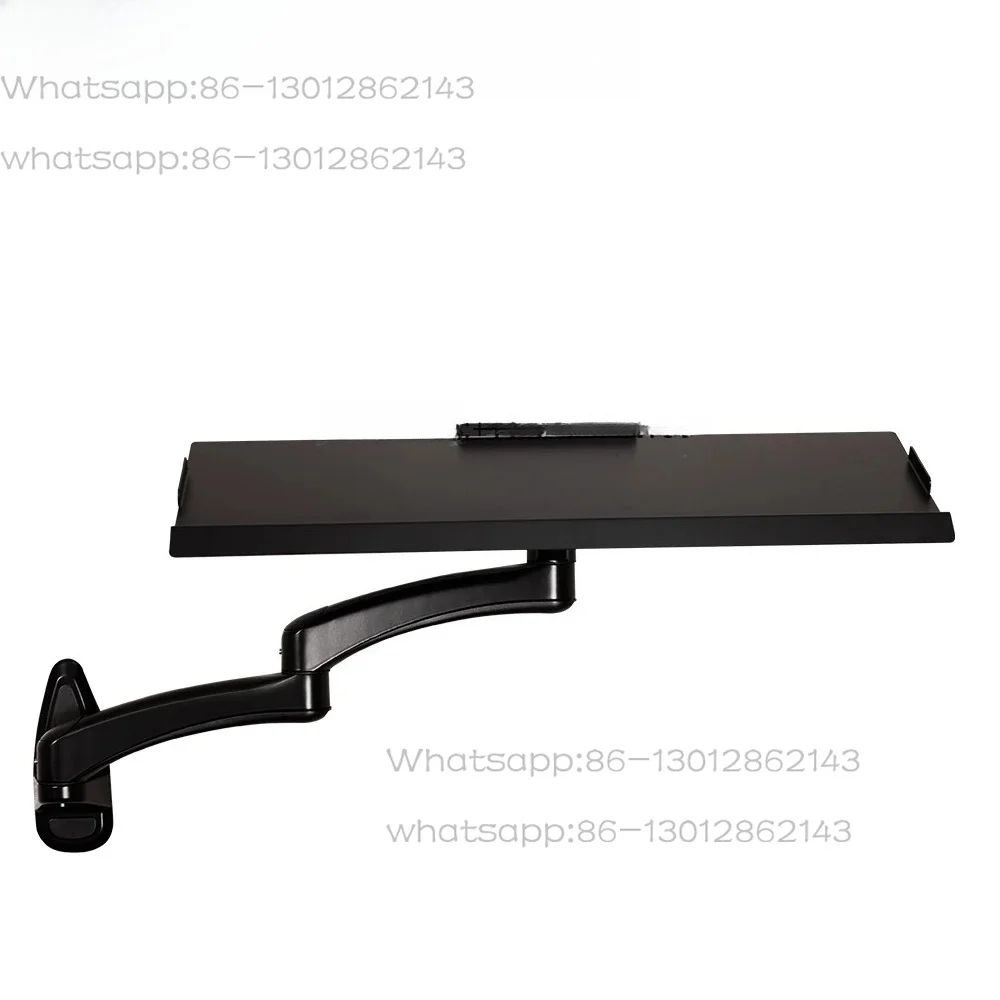 FE112KB-W Industrial Aluminum Alloy Wall Mount Keyboard Tray 90 Degrees Tilt Angle-New Product - Accessory White