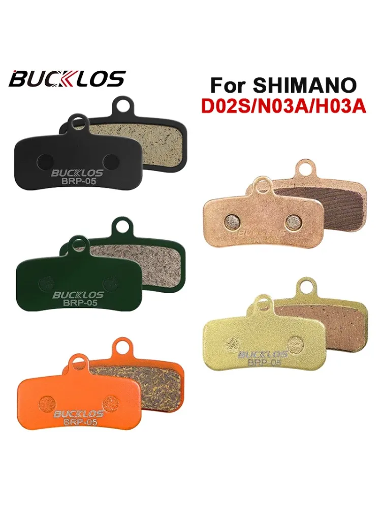 BUCKLOS Fiets Remblokken voor SHIMANO N03A H03A D03S MTB Road Fiets Hydraulische Schijfremblokken slijtvaste Fietsen Schijfremblokken - afbeelding 2