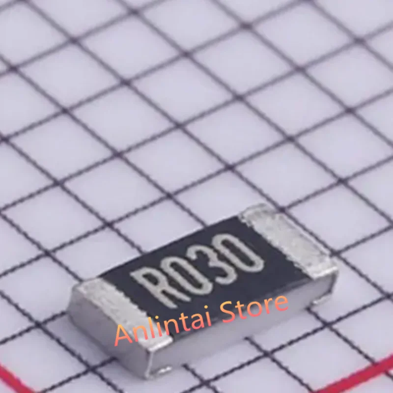 100 pièces résistance SMD 1210 1206 2010 2512 ± 1% R030 R033 R036 R039 R040 R043 R047 R050 R051 R056 résistance à film épais