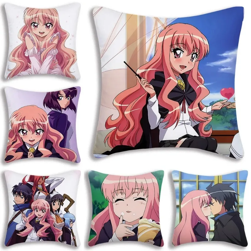 Zero no TsukaimaS Anime Pillow Covers Cartoon Sofa Decorative Home  Printing  Cute Cushion Cover