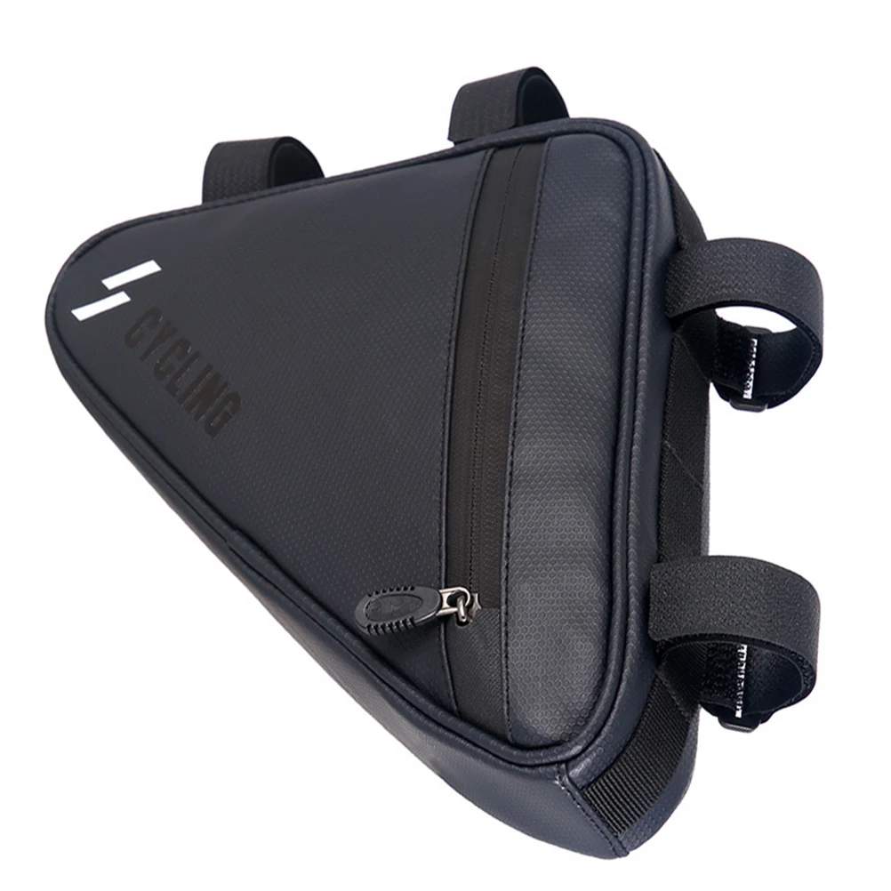 

1 pc Waterproof Saddle Bag Bicycle Frame Phone Pouch Cycling Bike Cell Holder Sports Mountain Bag Front Beam Accessories Riding