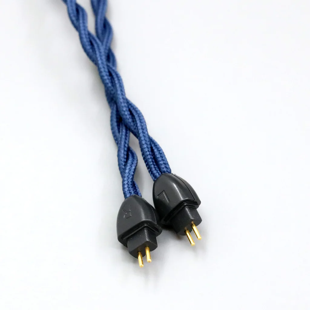 99% Pure Silver OCC Graphene Alloy Full Sleeved Earphone Cable For HiFiMan RE2000 Topology Diaphragm Dynamic Driver LN008609