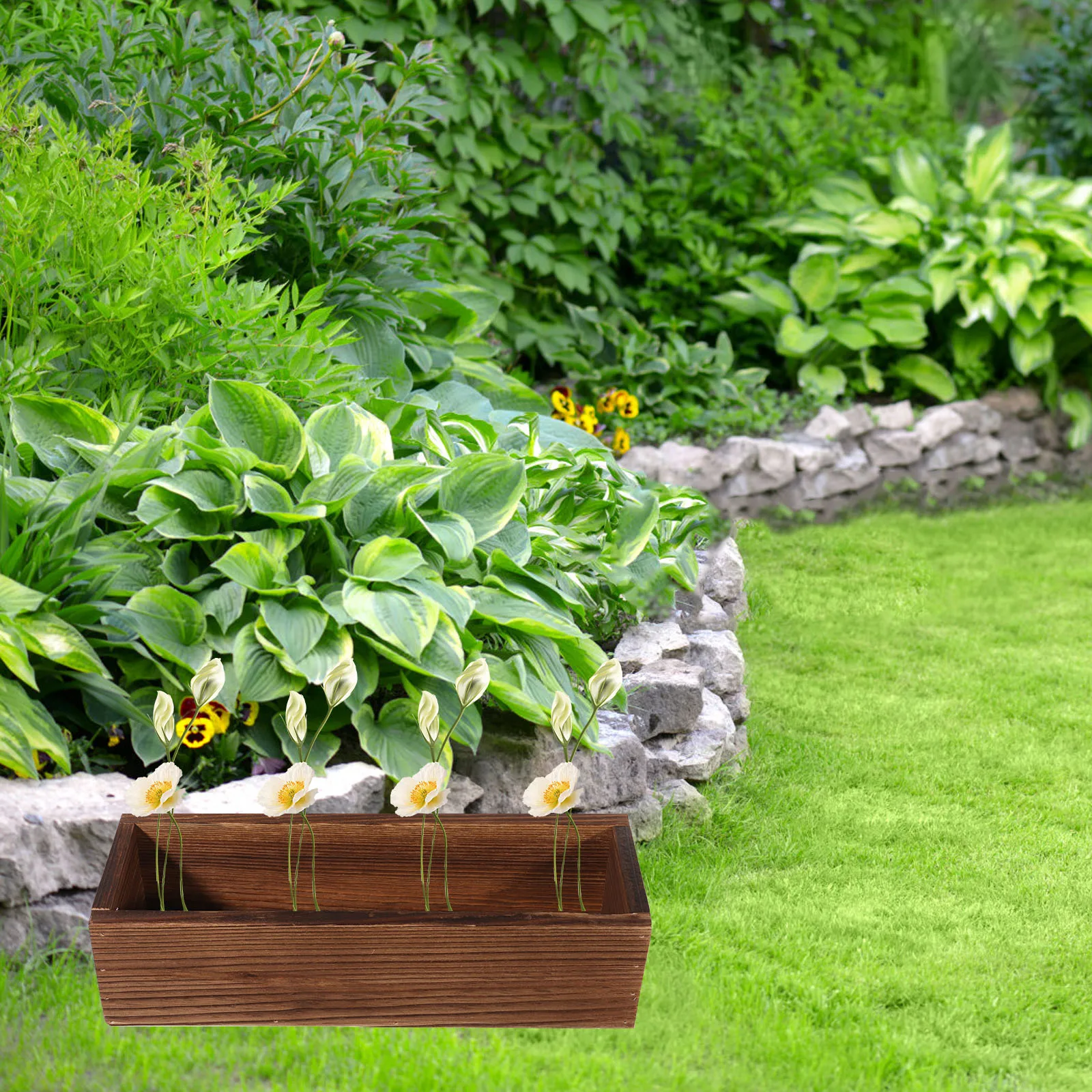 

Flower Pot Rustic Decor Indoor Potted Plant Pots outside Unique Container Decorative Centerpiece Planter