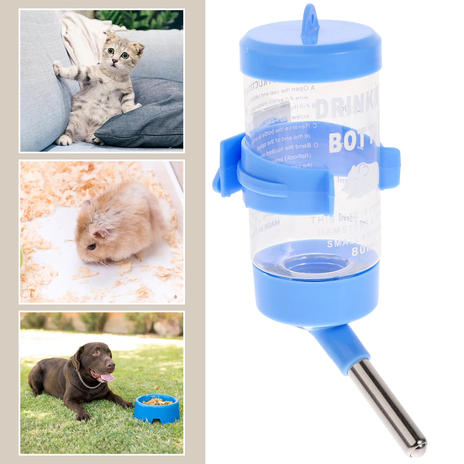 

Automatic Pet Feeder Large Capacity Food Dispenser Cats Easy Clean Refill Heart Design Safe Durable Shallow Trough Pet Supplies