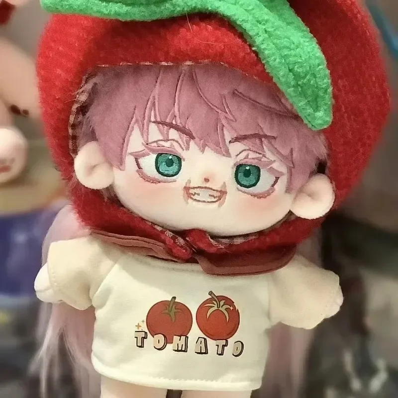 Anime Tokyo Revengers Sanzu Haruchiyo 20cm Cotton Doll Toys Stuffed Dress-up Puppet Plushie Gifts for Kids Adult Collecitbles