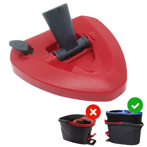 Base per mocio rotante Home Times compatibile con serbatoio O-Cedar RinseClean 2, coperchio per testina di ricambio per mocio Spin per attacco mocio Ocedar Par