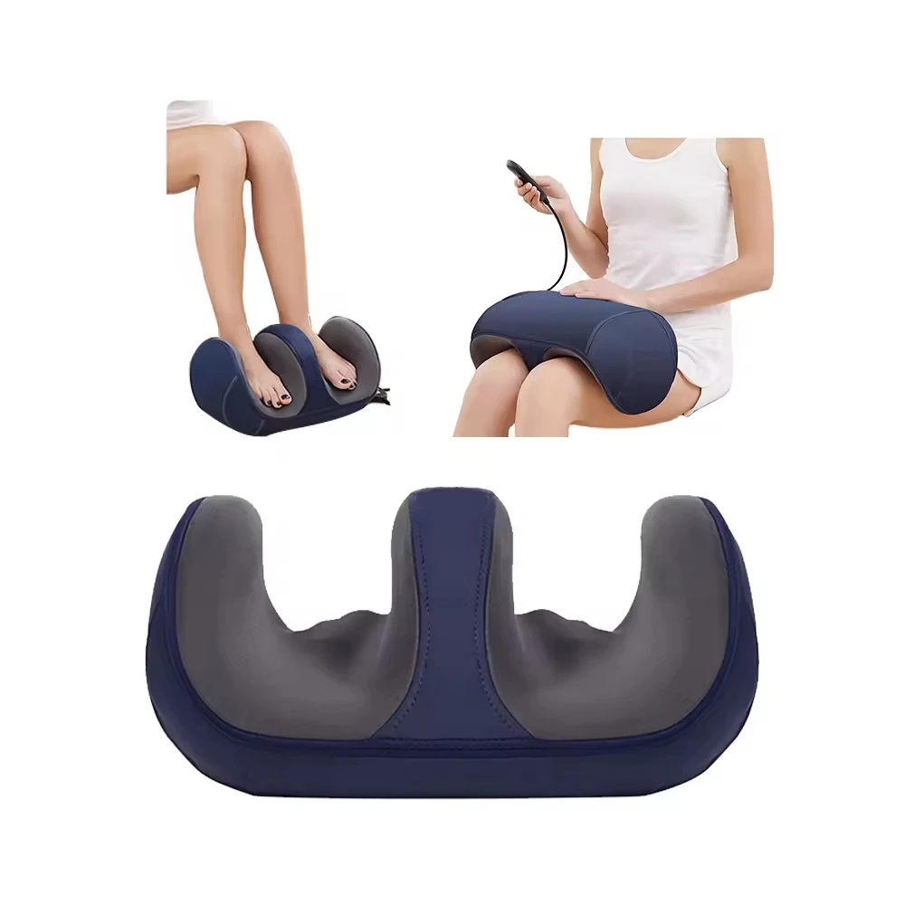 

Remote Control Relaxation Shiatsu Foot and Calf Massager Heated Vibrating Leg Foot Massager Device