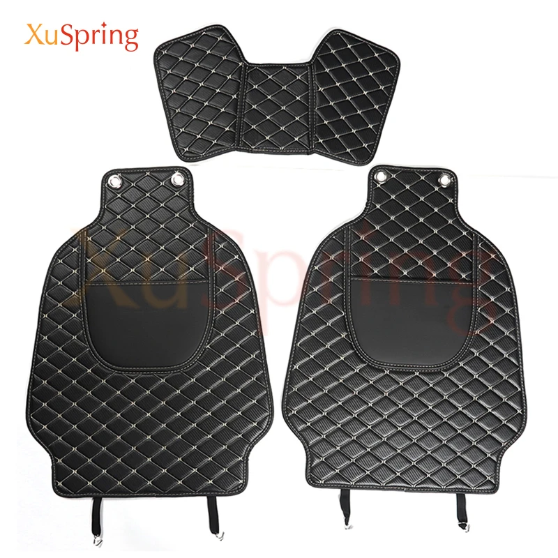 Car Rear Seat Anti-kick Mat Pad Cover Case Cushion Sticker Car-styling 3pcs/set for Toyota Corolla 2019 2021 2022 2023 E210 12th