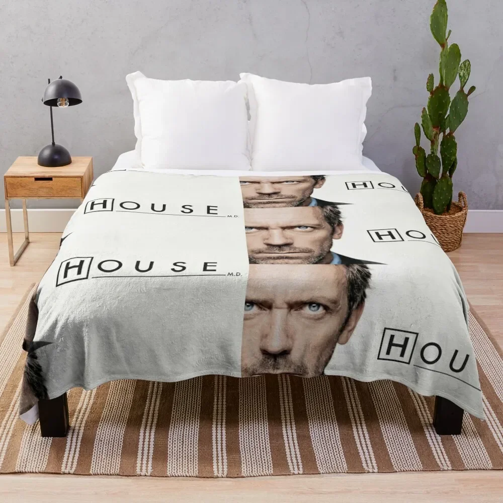 HOUSE MD Throw Blanket Loose Shaggy Blankets