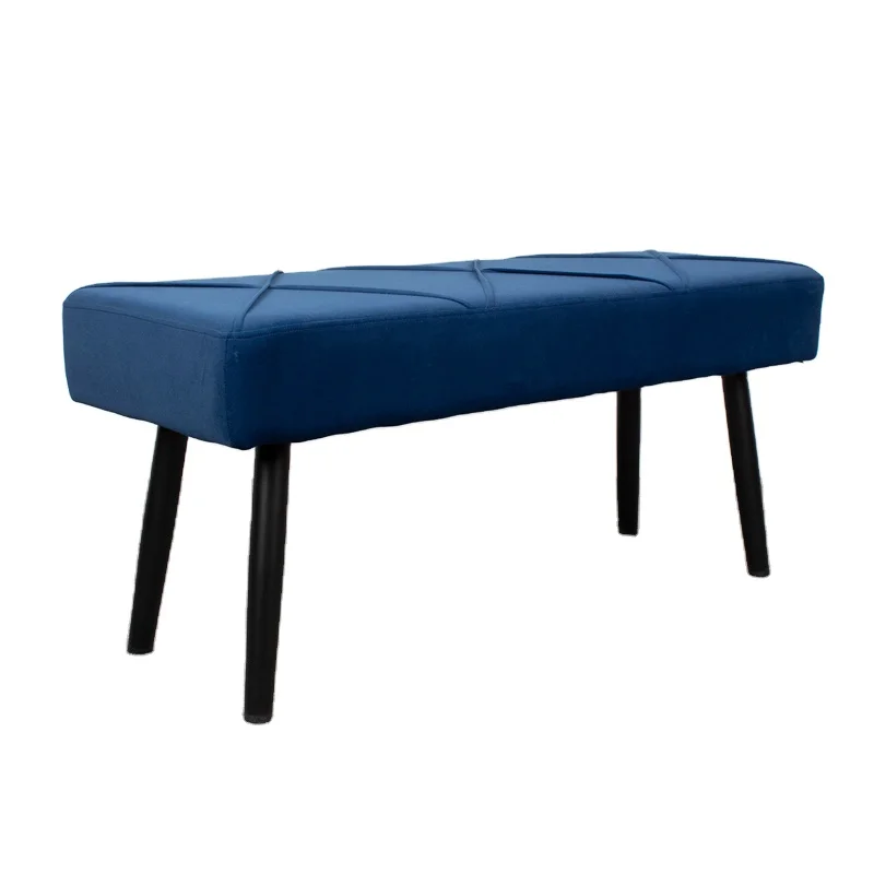 

%*Modern Comfortable Fabric Shoe Stool Bench Upholstered End Stool for Bedroom or Living Room for Hotels Dining Home Furniture