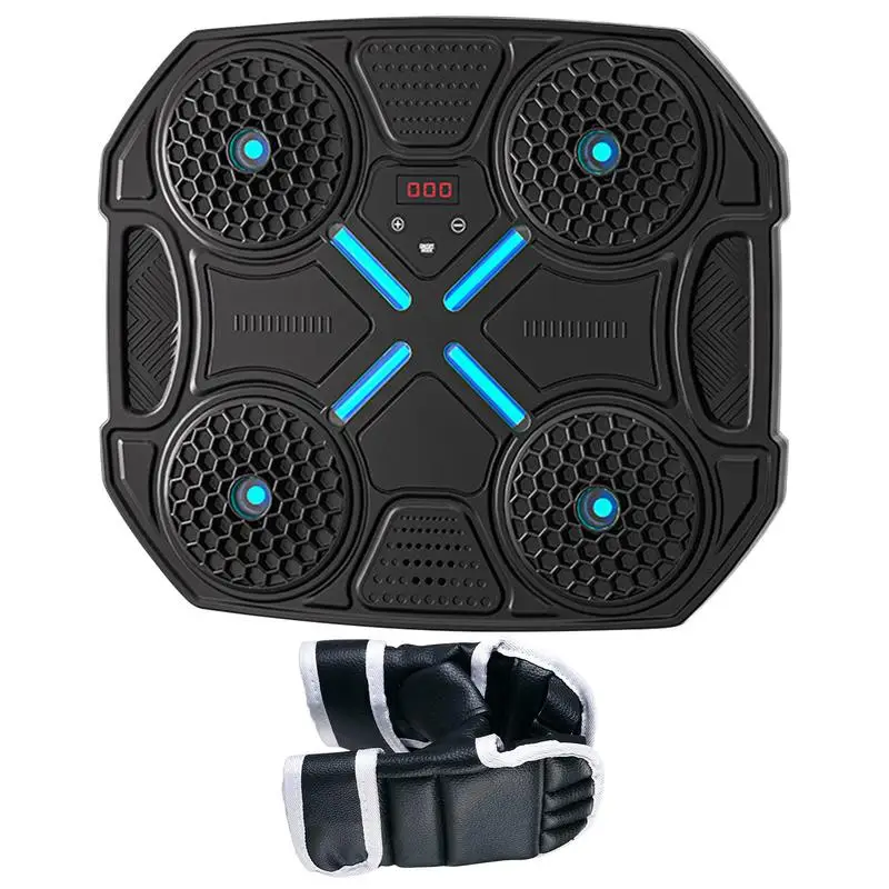 

Boxing Music Machine Smart Boxing Trainer With Gloves Wireless Punching Equipment Training Machine With Smart Display Screen For