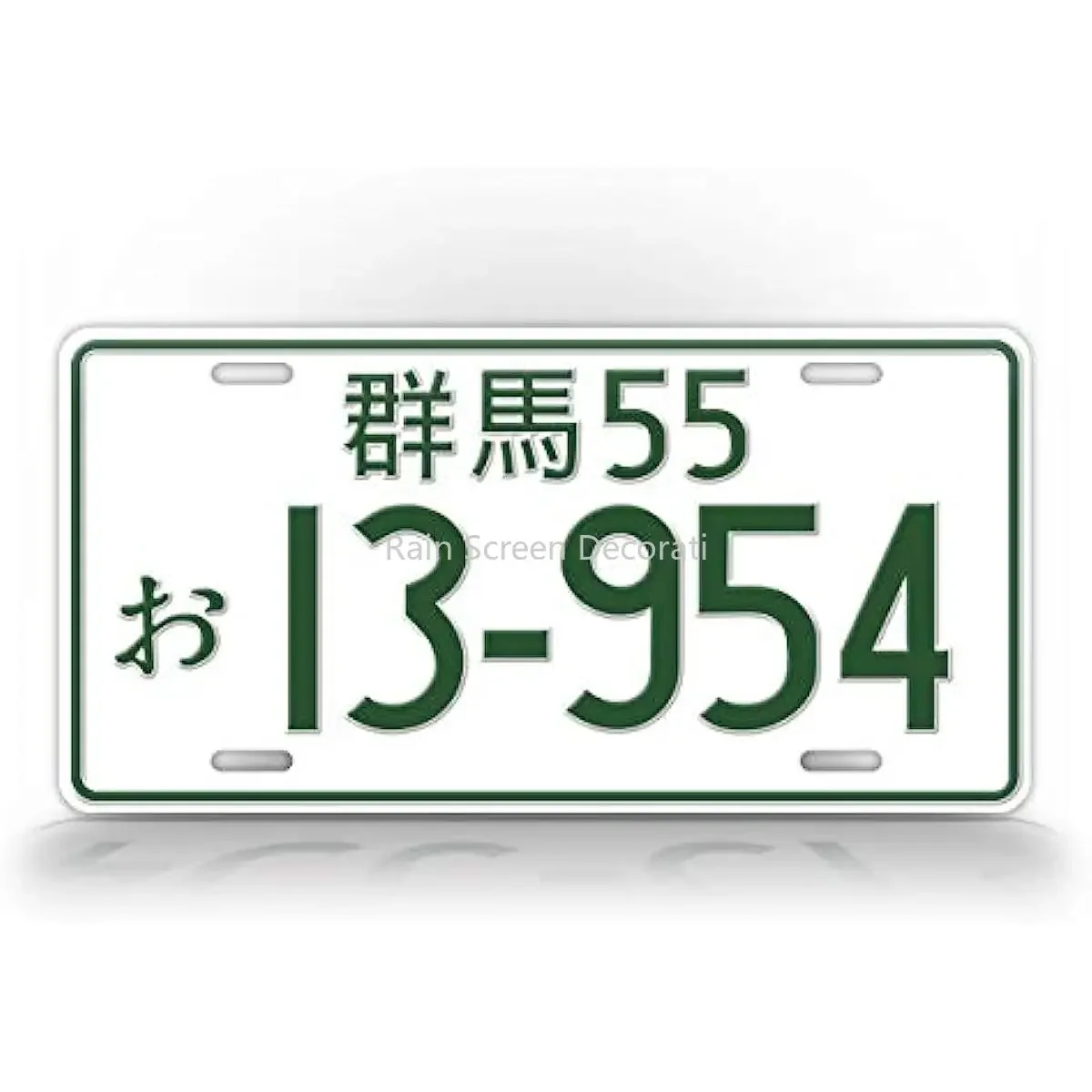 

JDM Tag Initial D Aluminum Japanese Plate AE86 Auto Tag-Wall Decoration Metal Wall Sign