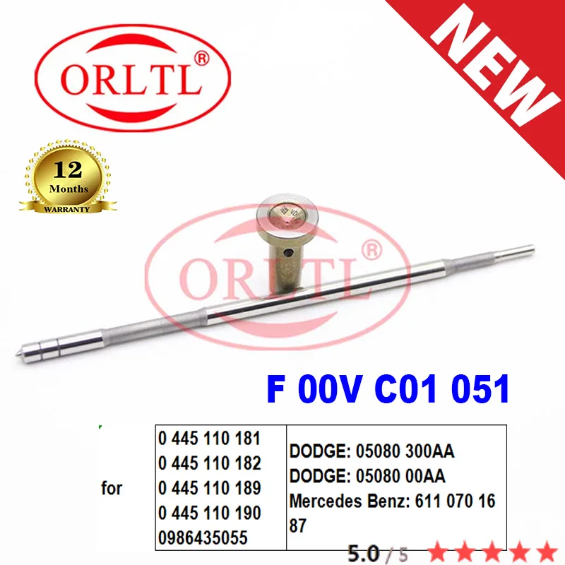 

New Common Rail Valve FOOVC01051 for DODGE Mercedes Benz 61107016 87 0445110181 0445110182 0445110189 0445110190 0986435055