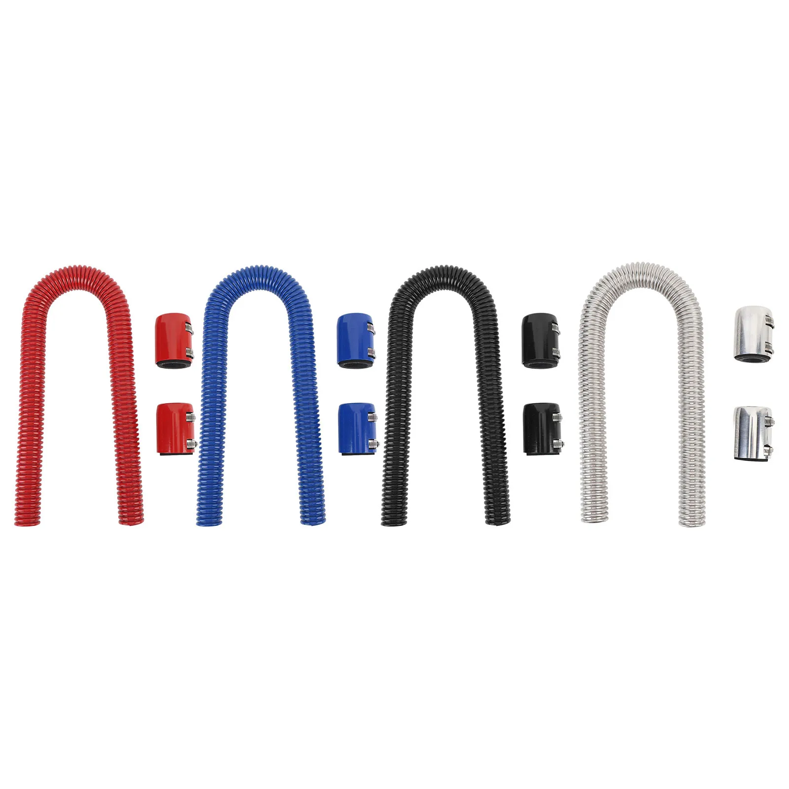 

Hose Kit 36 Inch Stainless Steel Hose with for 1-3/4in 1-1/2in 1-1/4in Hose Connections