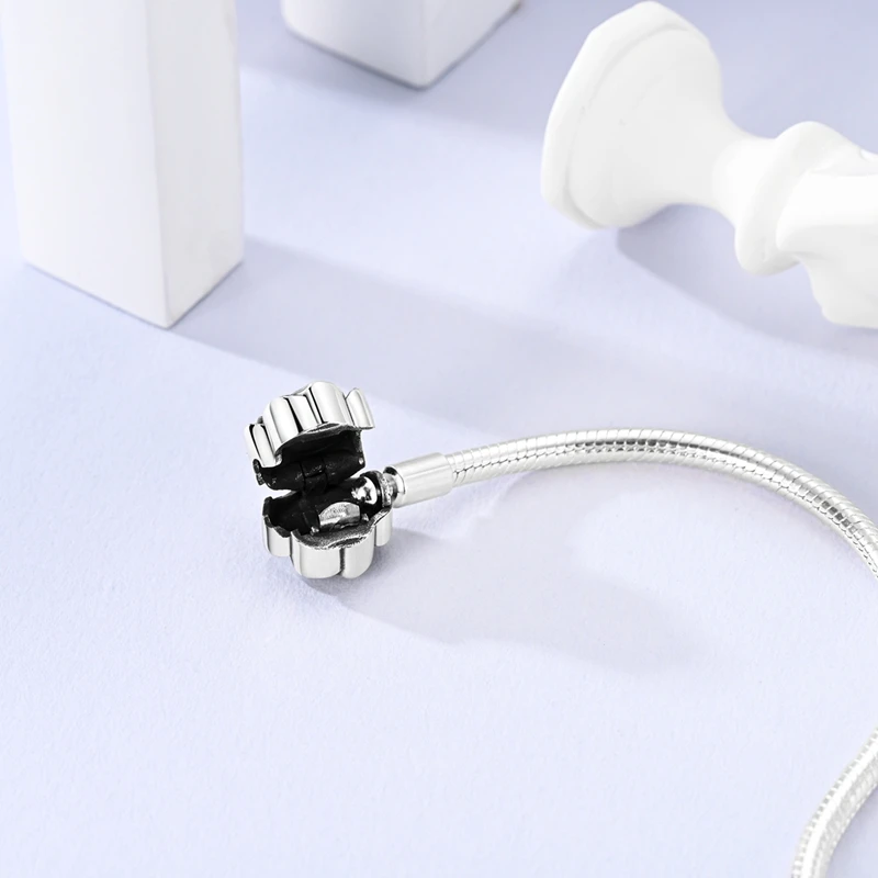 زوجين سوار 925 فضي اللون مثير الأسود روز الزركون ثعبان سلسلة أساور للمرأة رجل رومانسية فاخرة مجوهرات هدية عيد #4