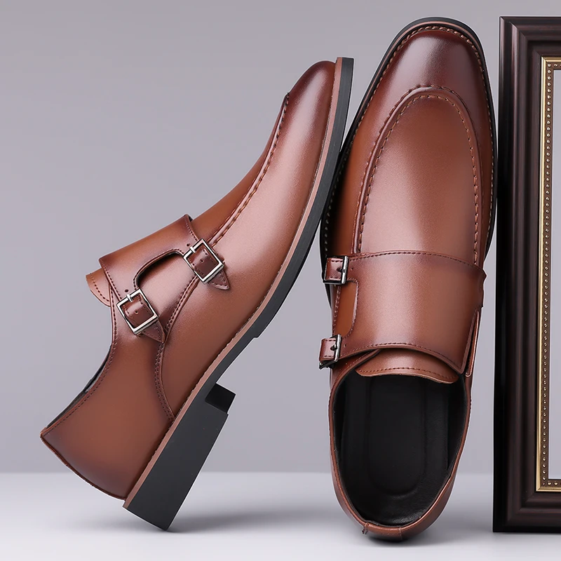 Men's Slip On Formal Leather D - Men'S Formal Office Wear Shoes ulasan dan harga