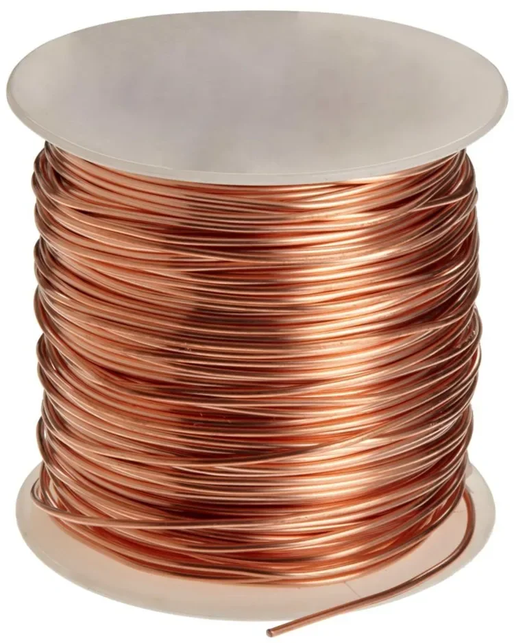 Cavo di rame mulino a filo bacca 99,99% C11000 Cavo di filo di rame Cavi elettrici nudi