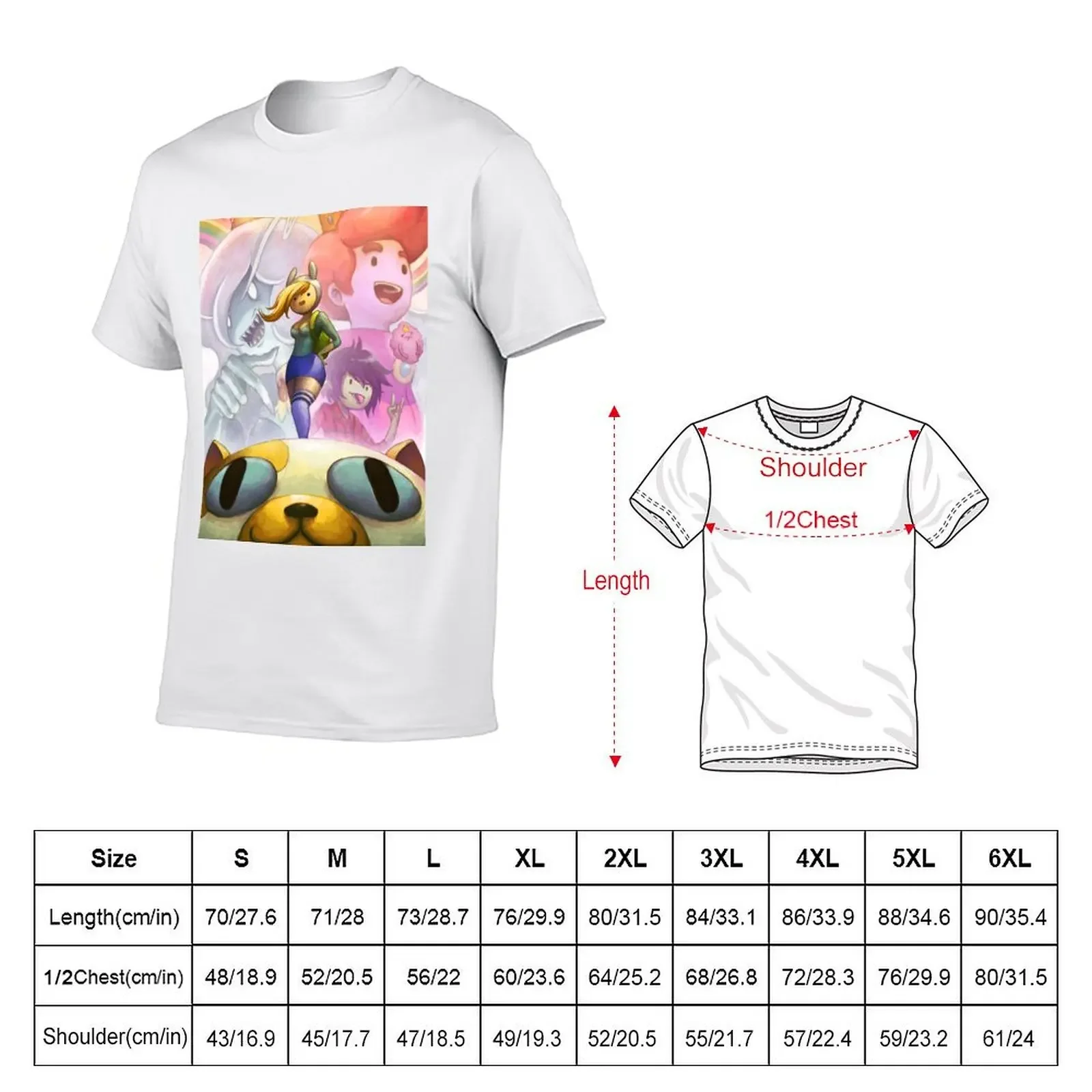 Fionna and Cake T-Shirt boys animal print plus size tops anime t shirts t shirts men