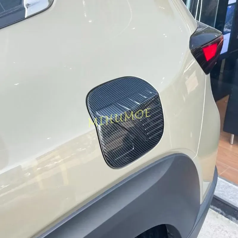 

For Mazda CX-50 CX50 VA 2023 2024 2025 ABS Carbon Fiber Fuel Tank Cap Decoration Cover Car Exterior Accessories