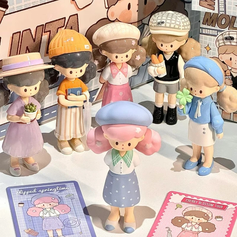 

Подлинный поиск единорога Molinta Spring City Wandering Series слепая коробка модная коллекция украшений модель игрушки подарок на день рождения для девочек