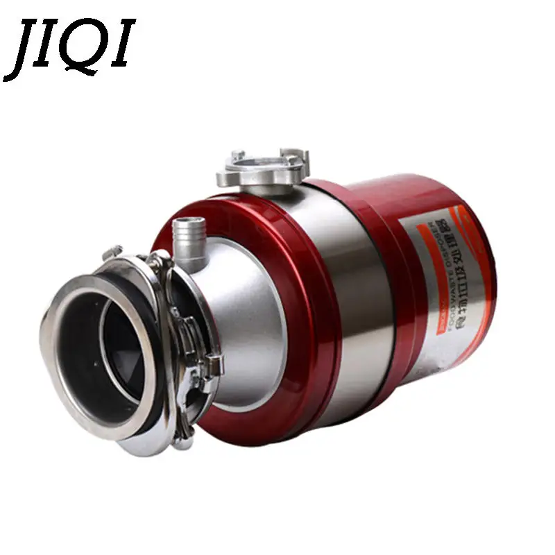 JIQI 370w kitchen food waste disposer with air switch garbage processor disposal crusher grinder Stainless steel sink appliance