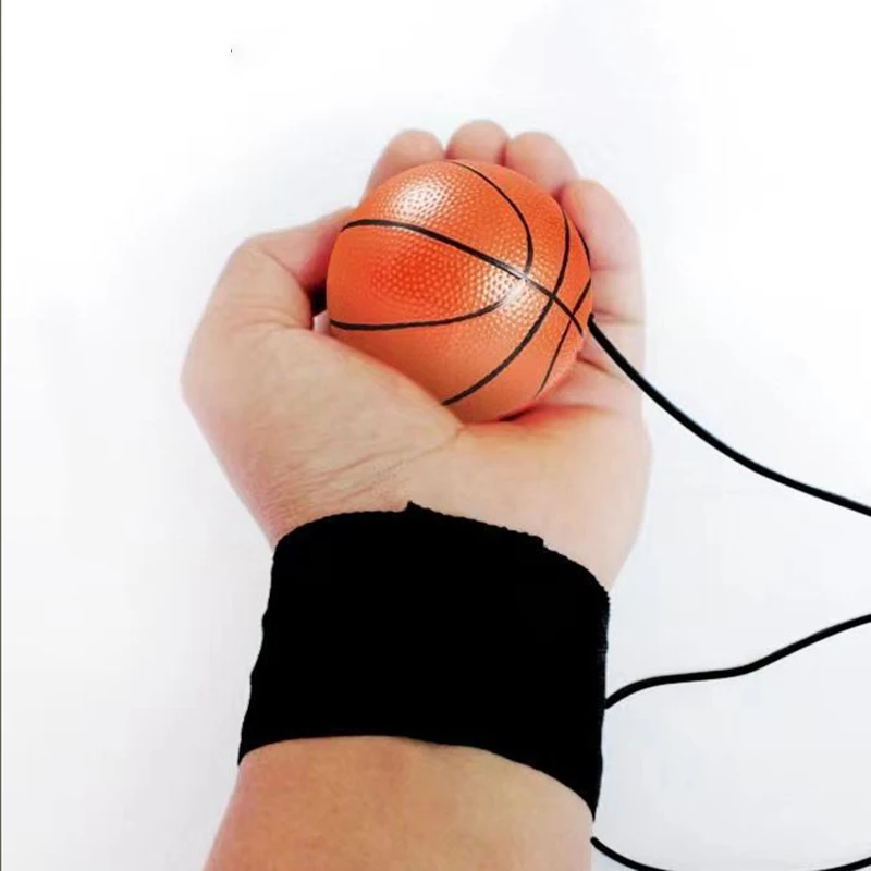 Elastic Wrist Return Ball For Adults And Kids Creative Toy String Rebound Hand-eye Coordination For Training Ball 6cm Ball Sport