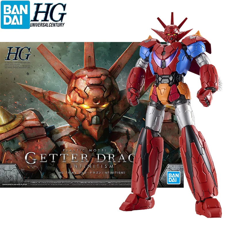 

In Stock BANDAI INFINITISM HG 1/144 GETTER DRAGON Assembly Models Ver. Anime Action Figures Model Collection gifts Toys